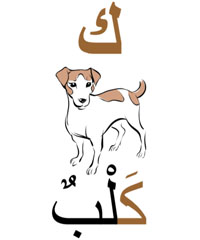 kalboun chien en arabe