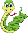 serpent en arabe