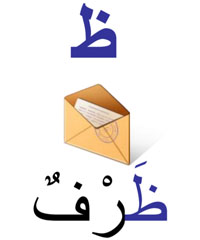 dharfoun enveloppe en arabe