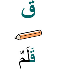 qalamoun stylo en arabe